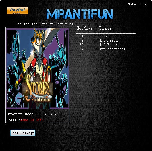 传说命运之路三项修改器 v0.0.12978