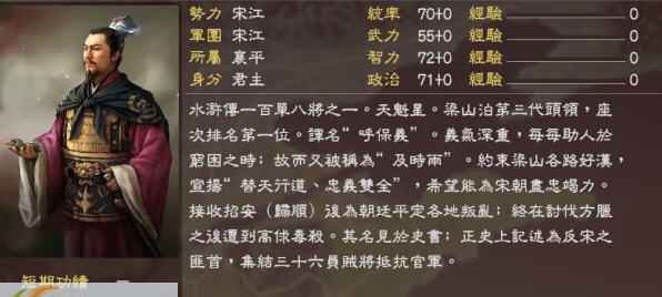 三国志13水浒传武将MOD v2.5