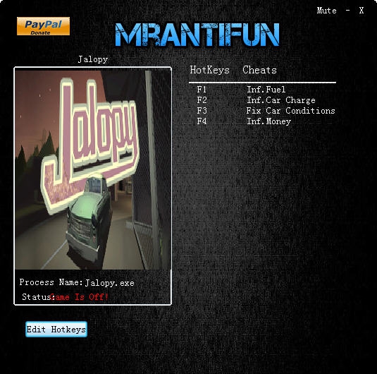 老爷车四项修改器 v3.5