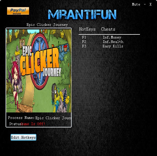 clicker的史诗之旅修改器 v3.4