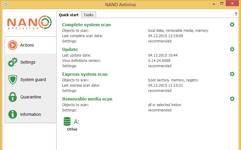 NANO Antivirus v1.0.134.90663