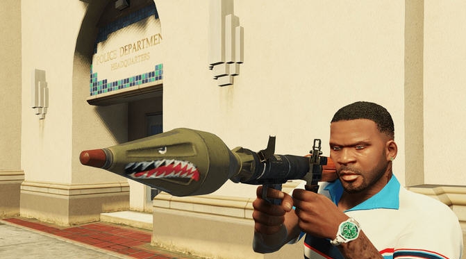 GTA5鲨鱼形火箭筒MOD v2.6