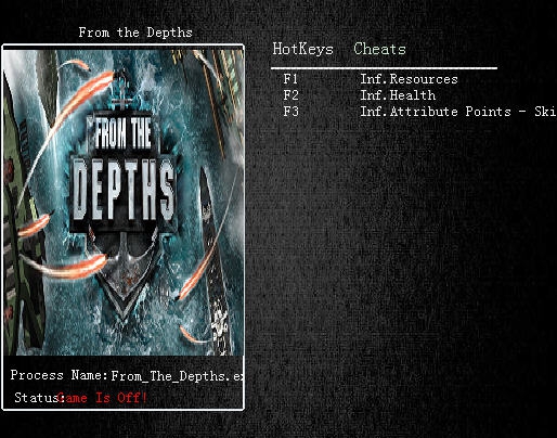 深海远航四项修改器 v2.6