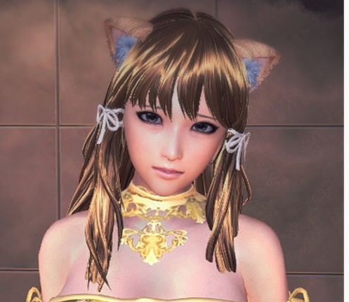 游戏俱乐部完美长发气质猫耳娘存档 v2.5