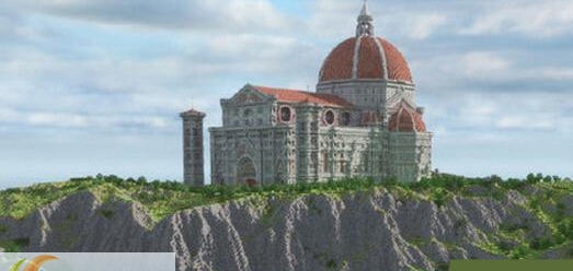 我的世界罗马风格小教堂存档 v2.7