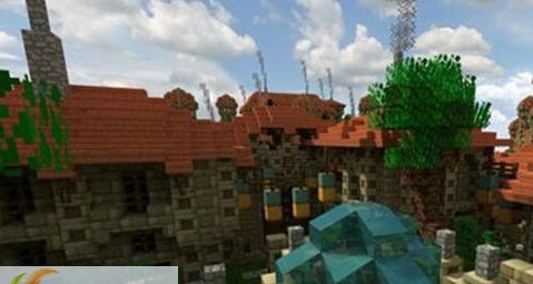 我的世界人类之城建筑存档 v2.6