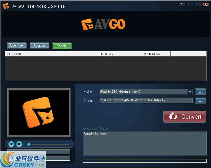 AVGO Free Video Converter v1.03.8