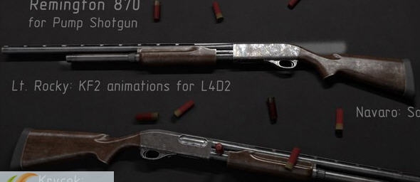 求生之路2雷明顿870翼主散弹枪MOD v2.5