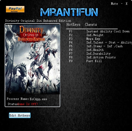 神界3原罪加强版十二项修改器 v2.0.119.437
