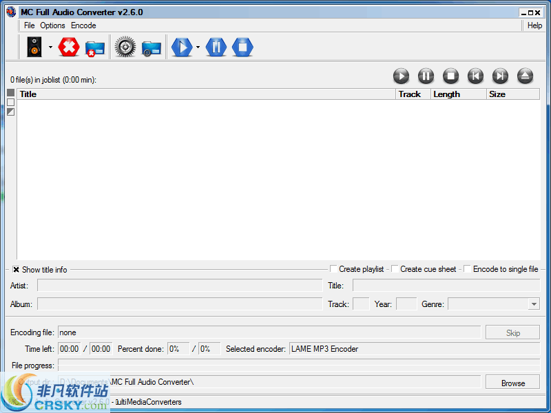 MC Full Audio Converter v2.6.0.5