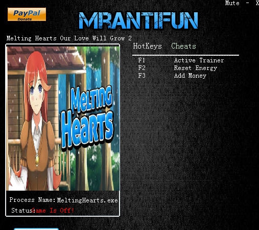 熔化的心爱会成长2两项修改器 v2.5