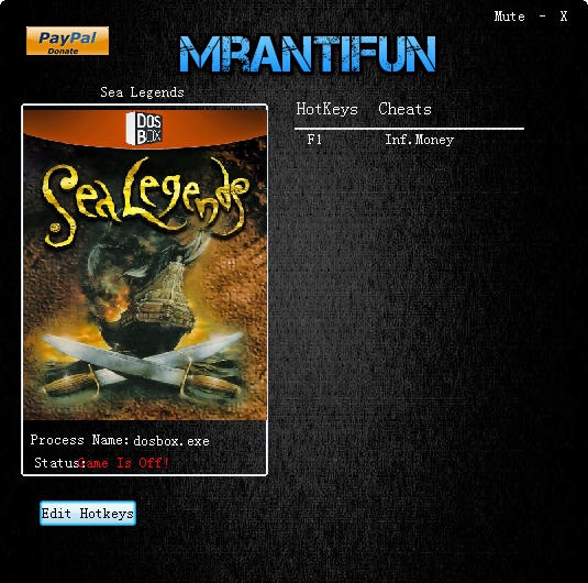 海之传说金钱修改器 v2.4