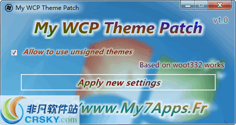 My WCP Theme Patch v1.6
