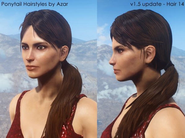 辐射4Azar的马尾辫MOD v2.4