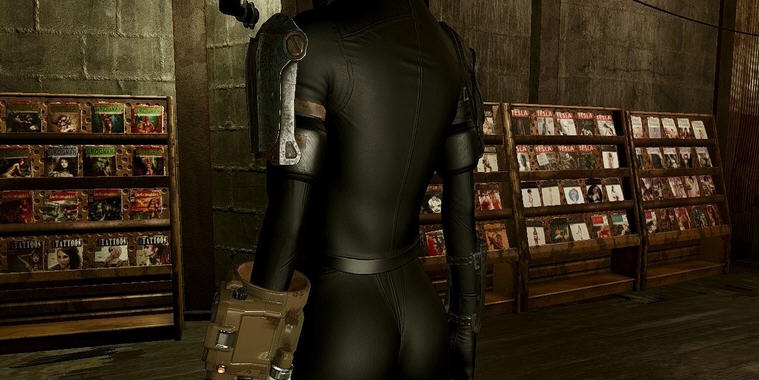 辐射4GITS素子服装黑色版MOD v2.5