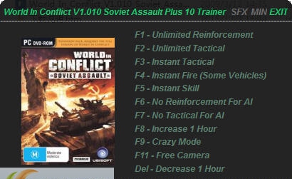 冲突世界完全版十项修改器 v3.5