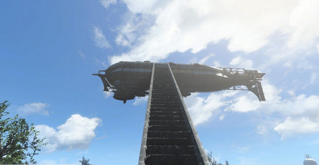 辐射4可制造的飞艇模型MOD v2.6