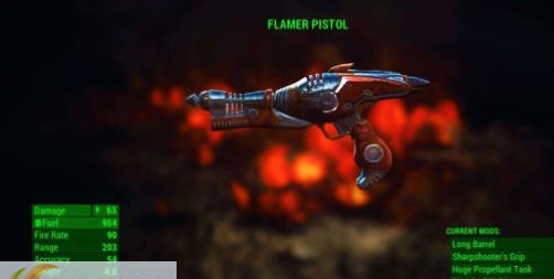 辐射4火焰手枪独立MOD v2.7