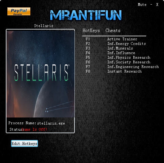 群星银河版七项修改器 v2.7