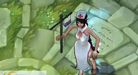 LOL众星之子索拉卡女护士皮肤 v2.5