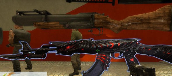 求生之路2黑武士AK47突击步枪MOD v2.4