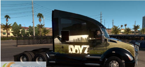 美国卡车模拟肯沃斯T680车头Dayz皮肤MOD v2.4