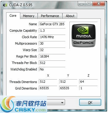 CUDA-Z v0.11.9