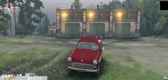 旋转轮胎标致小客车替换吉普车MOD v2.4