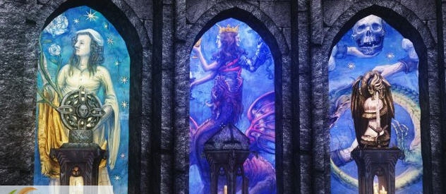 上古卷轴5天际孤独城神殿壁画MOD v2.5