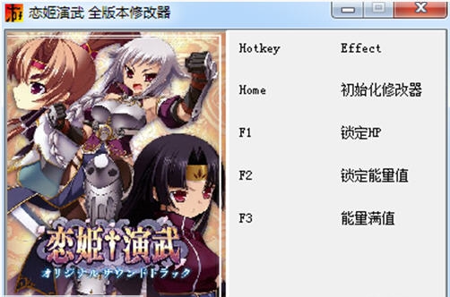 恋姬演武三项修改器 v2.4