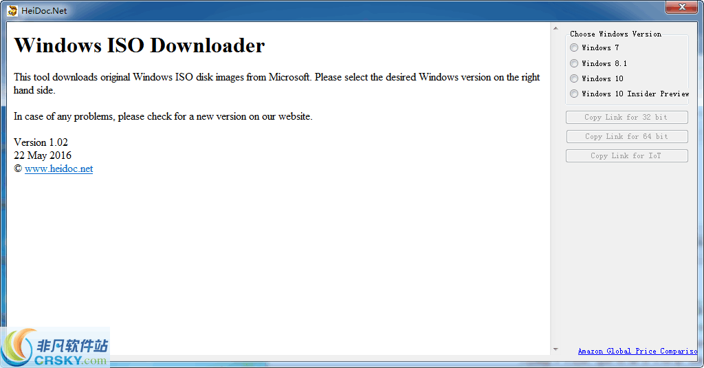 Microsoft Windows ISO Download Tool v8.44