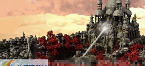 我的世界红色王朝宫殿建筑存档 v2.5