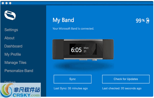 Microsoft Band Sync v1.3.20329.7