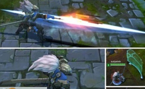 lol亚索合金蓝光皮肤 v2.5