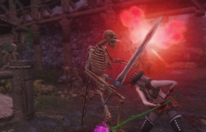 上古卷轴5成长武器血雾玫瑰战棍MOD v2.5