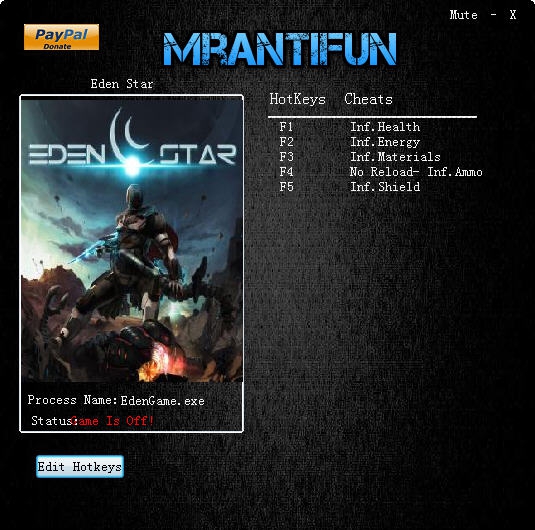 伊甸之星六项修改器 v2.4