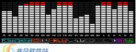 电脑实时声音频谱显示 v3.9