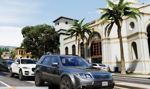 GTA5斯巴鲁森林人汽车MOD v2.8