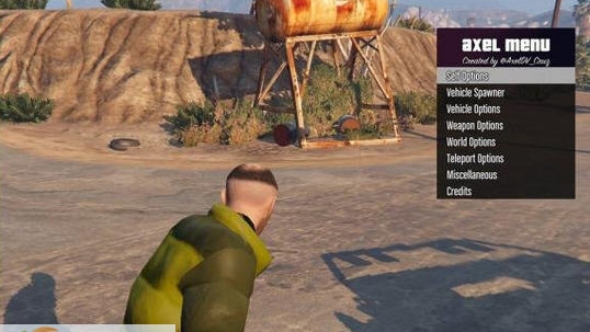GTA5阿克塞尔菜单MOD v2.6