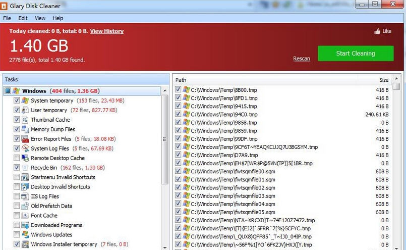 Glary Disk Cleaner v5.0.1.214