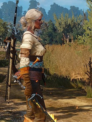 巫师3狂猎夏拉韦玫瑰银剑强化MOD v2.6