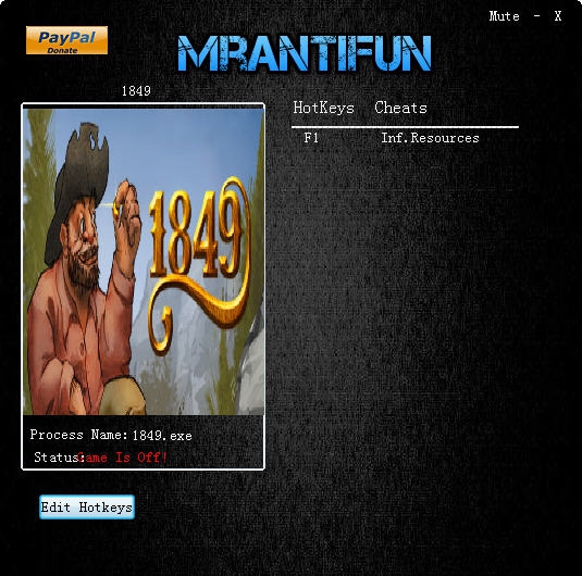 1849无限资源修改器 v2.5