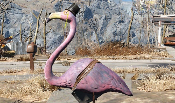 辐射4红鹤林格替换狗肉MOD v2.4