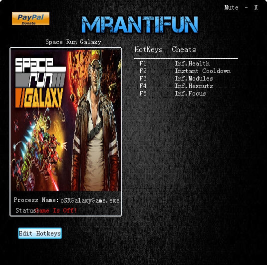 太空疾行星系五项修改器 v3.4