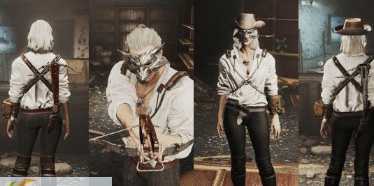 辐射4巫师3狂猎战士甲胄及十字弓MOD v2.5
