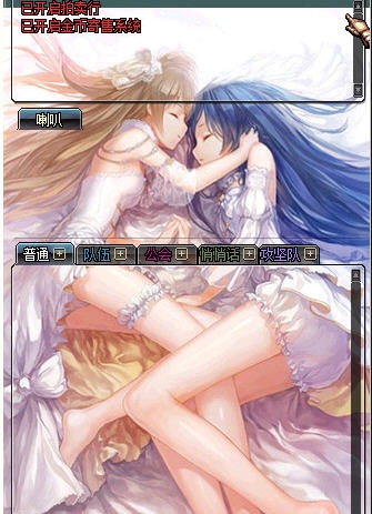 DNFLIVELove南小鸟专属聊天框界面补丁 v2.4