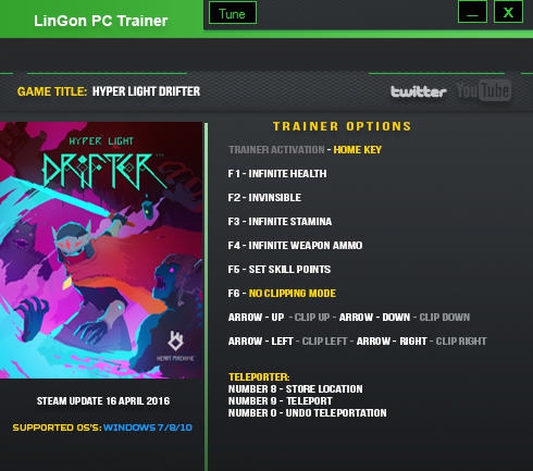 终极闪光流浪者八项修改器 v3.4