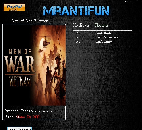 战争之人越南三项修改器 v3.6