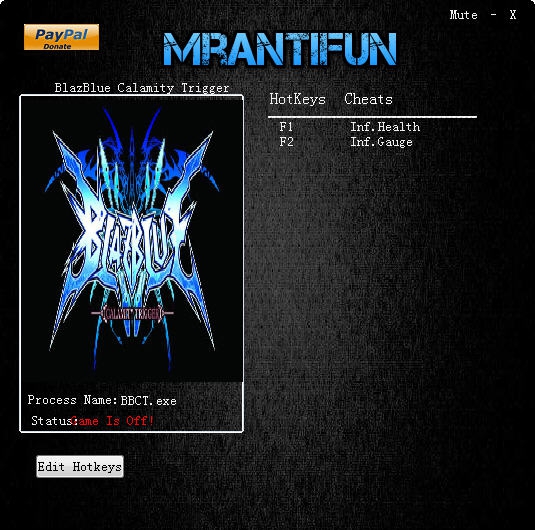 苍翼默示录两项修改器 v2.5