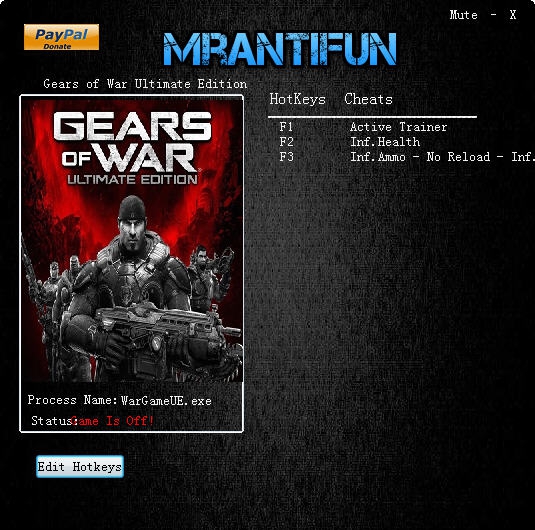 战争机器终极版四项修改器 v3.5